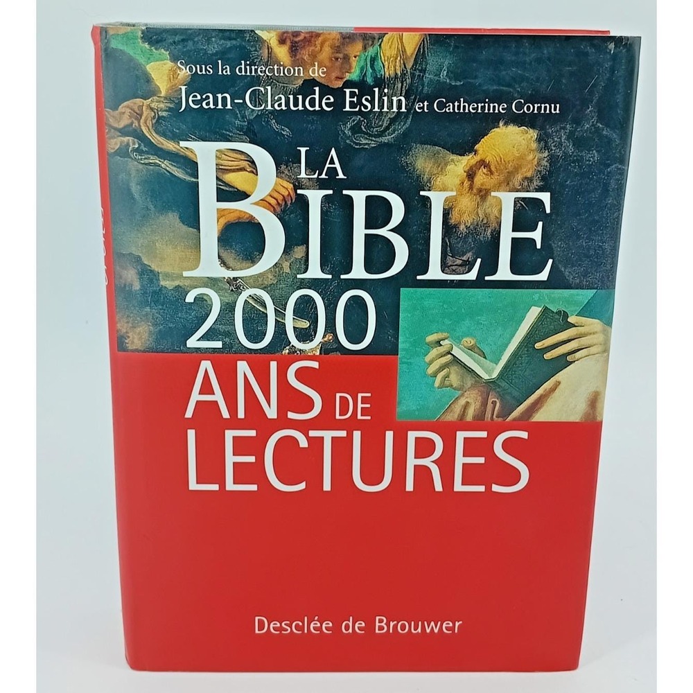 La Bible – 2000 Ans de Lectures – Desclée de Brouwer – French Study Book VG